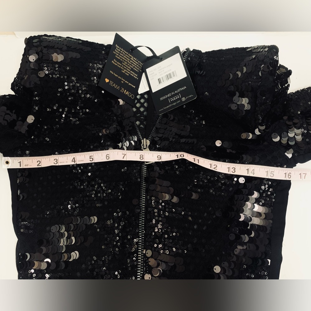 2X “HOST PICK” Zhivago Sequined Mesh Jumpsuit - Picture 13 of 16